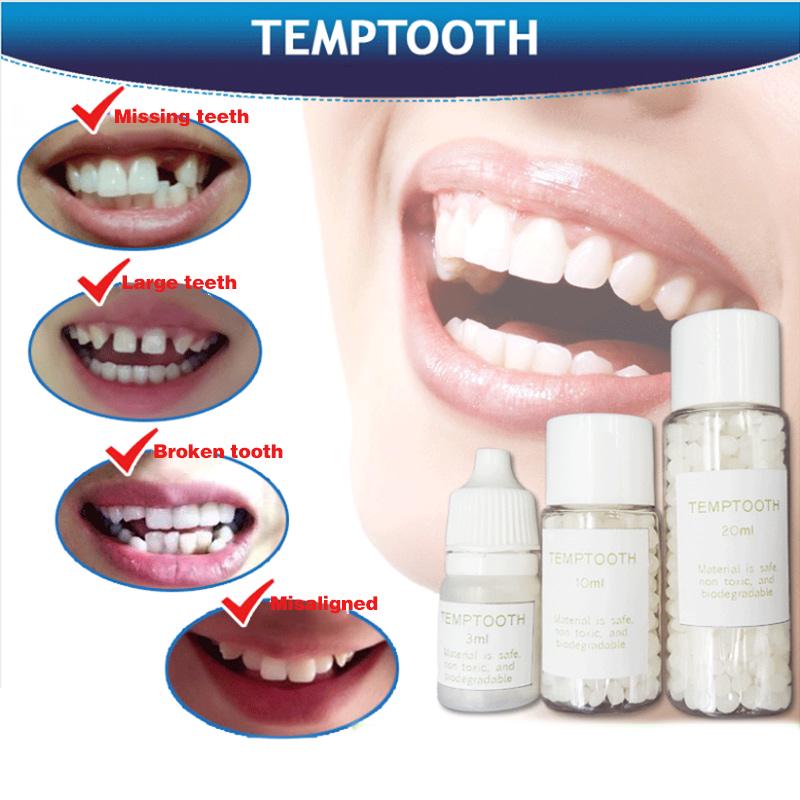 Teeth Gap Filler – Temporary Tooth Repair Kit for Missing, Chipped & Broken Teeth
