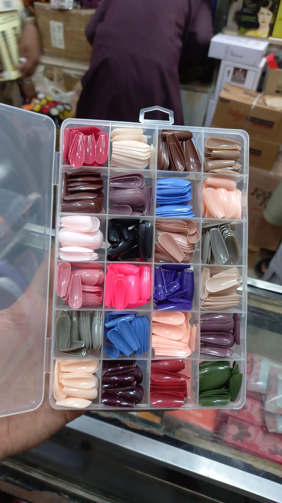 24 Sets Nails Tray (576 Pcs)