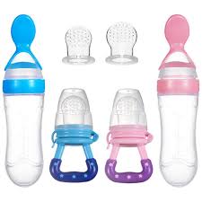 2 in 1 Silicon Pacifier and Spoon Feeder
