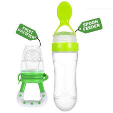 2 in 1 Silicon Pacifier and Spoon Feeder