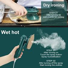 Steam iron Portable Mini Electric Handheld Steamer for Clothes Mini Ironing Machine