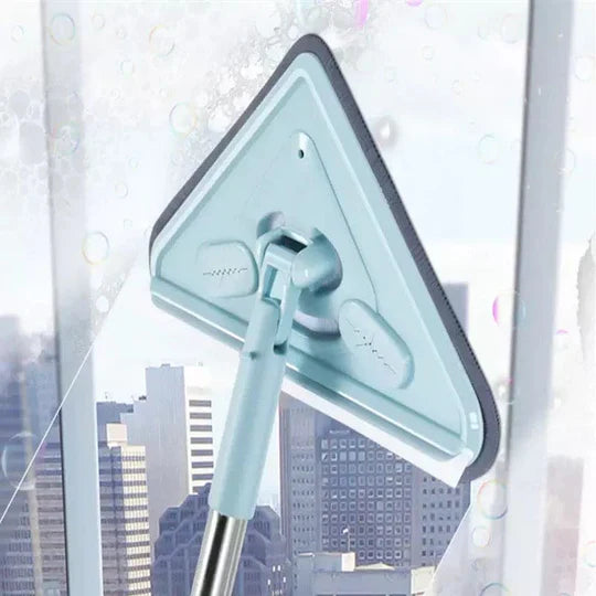 Triangle Twister Mop 360° Rotating Mop Triangular mop head easy cleaning Automatically twisting water