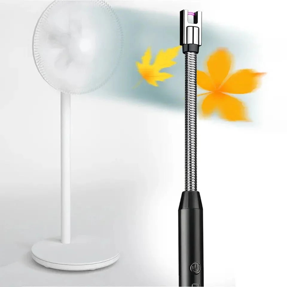 Electric Arc Lighter, Useful BBQ Flameless Plasma ignitor, Kitchen Lighter, Portable Electronic Lighter, 360 Degree Rotation Lighter, Extended Stove Lighter, USB Rechargeable Arc Lighter, Electric USB Rechargeable Plasma Arc Lighter