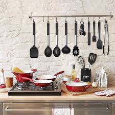 12-Piece Silicone Kitchen Cooking Utensils Set with Holder, Kitchen Tools Include Slotted Spatula Spoon Turner Ladle Tong Whisk, Dishwasher Safe
