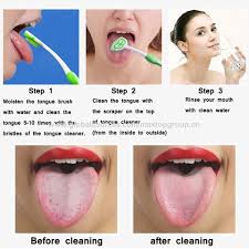 Tongue Scraper, Tongue Cleaning Brush