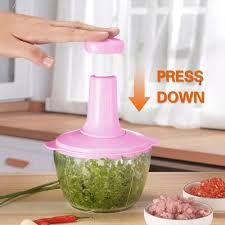 2.0L Hand Chopper, Food Processor,1500ml, Mini Cup Food Processor , Chopper Food Processor, Mini Cup Food Processor, Press Start Quick Operation, 3-Blade Double Layer Thickening Transparent Bowl