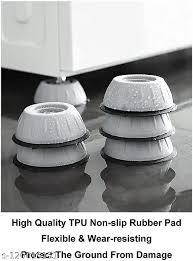 Anti Vibration Pad-Anti-vibration Pads For Washing Machine Shock Proof Feet - Set of 4