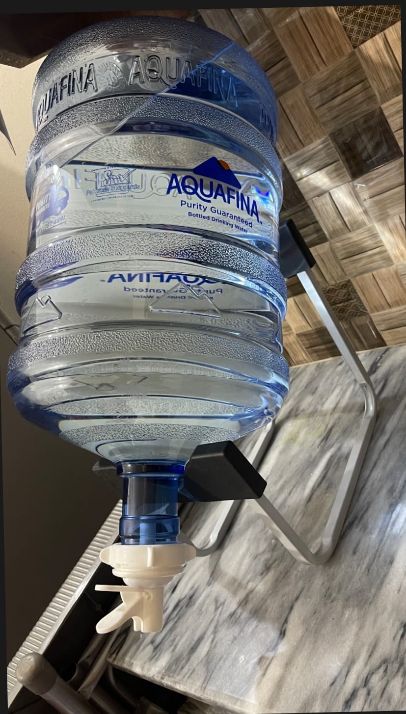 Water Bottle Metal stand  WITH WATER TAP, Water Dispenser Stand With Tap