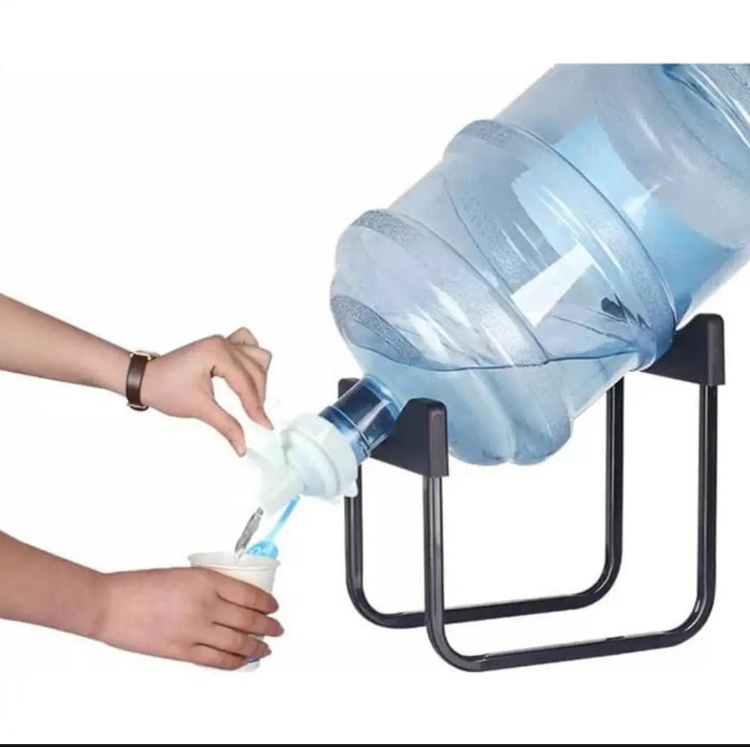 Water Bottle Metal stand  WITH WATER TAP, Water Dispenser Stand With Tap