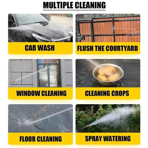MRD Portable Powerful High Pressure 48v Lithium Cordless Wireless Car Wash Water Jet Foam Gun Car Washer with 1 Battery & 1 Charger