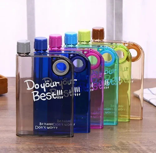 NoteBook Style Portable Water Bottle