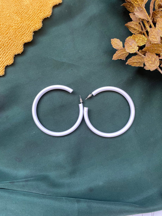 White metal Hoop Earing (Copy)