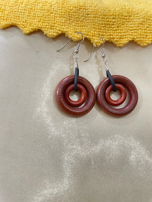 Wood Lightweight Earring