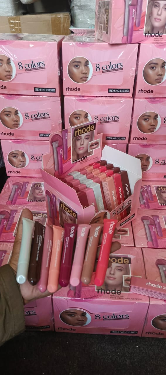 Rhode blushon , +lip gloss, pack of 8