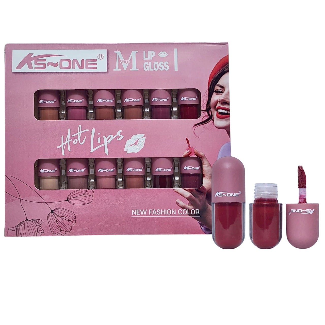 Ks One 12 pcs Matte Lip Gloss