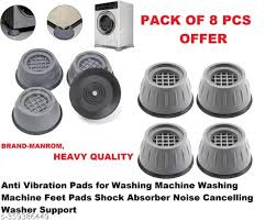 Anti Vibration Pad-Anti-vibration Pads For Washing Machine Shock Proof Feet - Set of 4